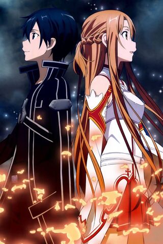 Asuna and Kirito