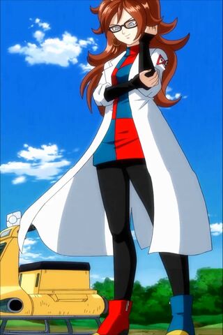 The Mysterious Android 21: Science Meets Power! 🧪✨