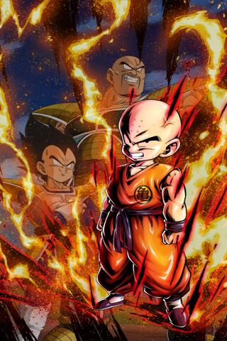 Krillin Fired Up