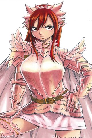 The Fearless Knight: Erza Scarlet in Battle Armor ⚔️✨