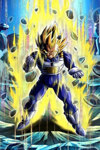 Vegeta's Super Saiyan Surge! ⚡️💥