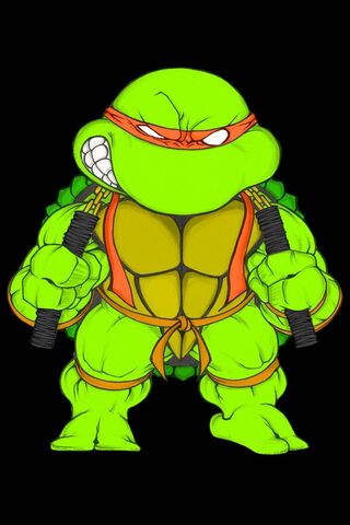 Mikey the Fearless Ninja Turtle 🐢💥