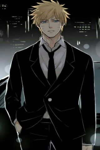 Naruto in a Dapper Suit: A Stylish Transformation! ✨