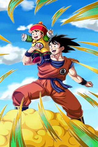 Goku's Joyful Adventure with Goten! 🌟
