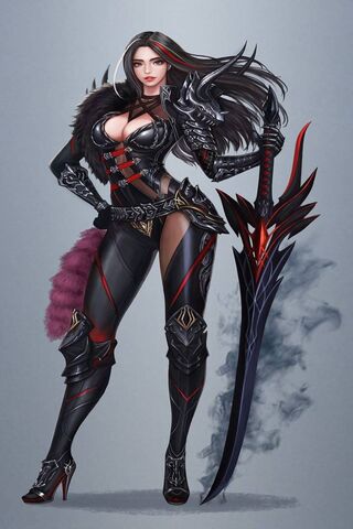 Fierce Guardian of the Shadows ⚔️🖤