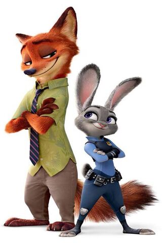 Dynamic Duo of Zootopia 🦊🐰