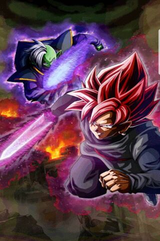 Epic Clash: Goku Black vs. Zamasu ⚔️🔥