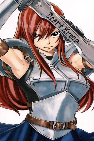 Erza Scarlet: The Fearless Warrior of Fairy Tail ⚔️✨