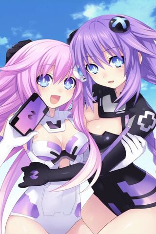 Neptune and Nepgear