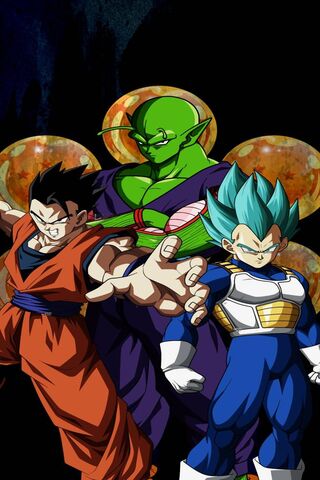 Warriors of Hope: Gohan, Piccolo, and Vegeta Unite! 🌟
