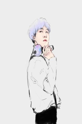 Shining Bright: Yoongi with the Army Bomb 🌟
