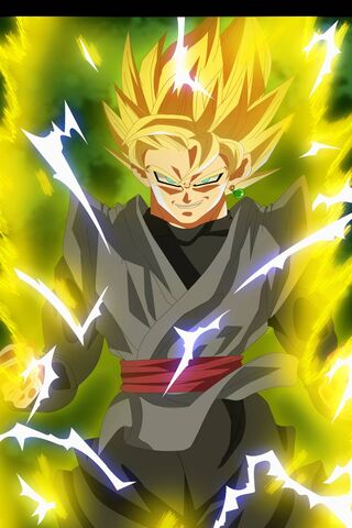 Unleashing the Power: Black Goku in SSJ Form ⚡️✨