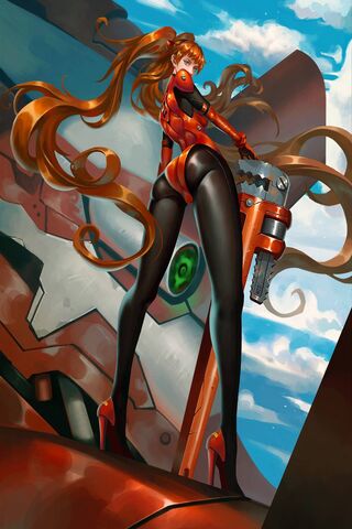 Asuka Langley: The Fiery Pilot of Evangelion 🔥