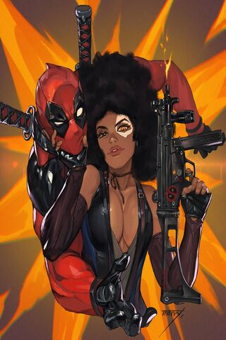 Dynamic Duo: Deadpool & Domino Unleashed! 💥