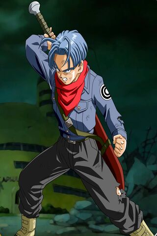 Future Warrior: Trunks in Action! ⚔️