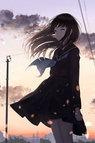 Gadis Anime Sedih