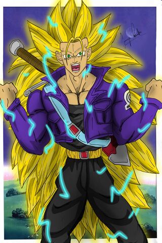 Super Saiyan 3 Trunks Unleashed! ⚡️🌟