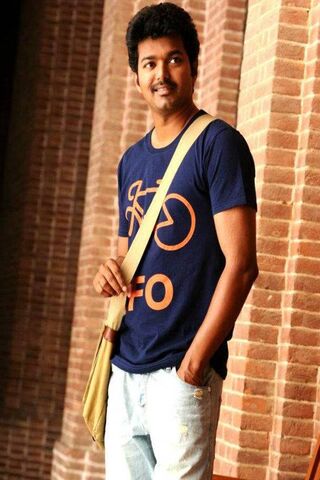 Vijay: The Charismatic Star on a Casual Day 🌟