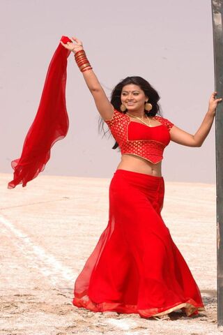 Sneha's Radiant Dance in Red 🌟