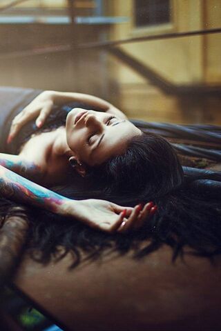 Ink and Serenity: A Portrait of Expression