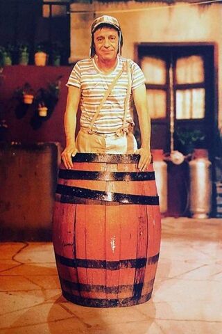El Chavo: The Iconic Barrel Moment! 🎉