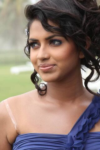 Elegance in Blue: The Charm of Amala Paul