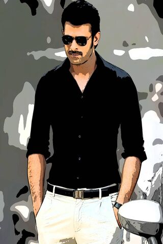 The Charismatic Star: Prabhas in Style 🌟