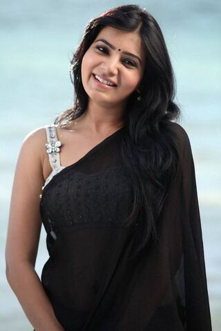 Elegance by the Shore: A Glimpse of Samantha Ruth Prabhu