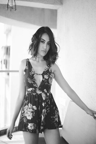 Elegance in Monochrome: Surbhi Jyoti's Chic Style