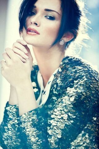 Glimmering Elegance: A Portrait of Grace