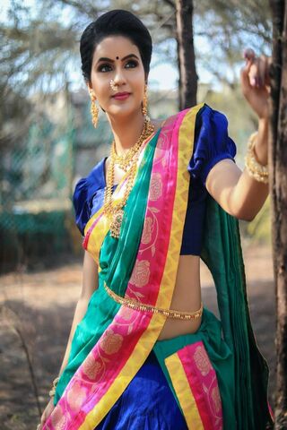 Chaitra Reddy: A Glimpse of Grace in Traditional Attire 🌸✨