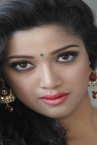 The Grace of Abhirami: A Portrait of Elegance