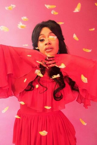 Cardi's Colorful Charm 🌸✨