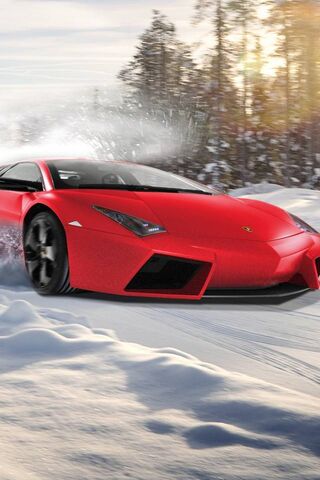 Lamborghini Snow