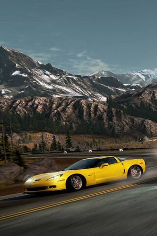 Speeding Through Adventure: The NFS Yellow Car