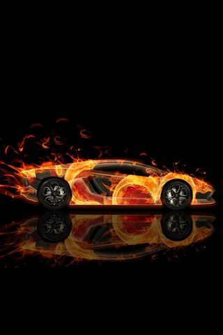 Lamborghini Fire