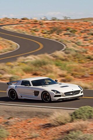 The Iconic Mercedes SLS..