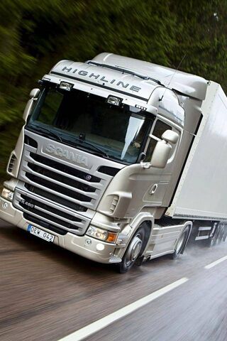 Power on the Road: The Scania Highline Truck 🚛✨