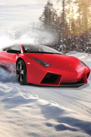 Lamborghini Snow