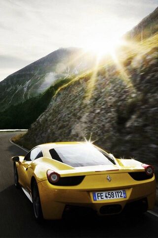 Ferrari 458 Italia: The Golden Hour Racer 🌅🏎️