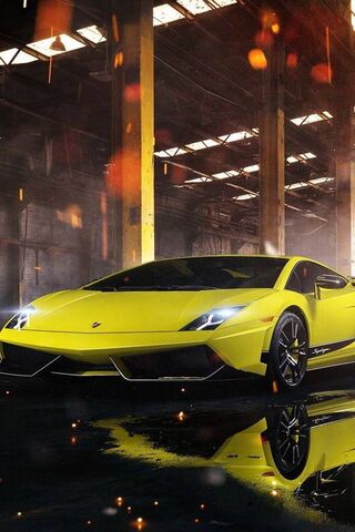 Lamborghini: The Yellow Beast Unleashed! 🏎️💨