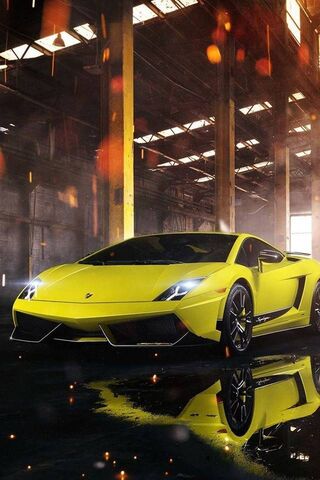 Lamborghini: The Yellow Beast Unleashed! 🏎️💨