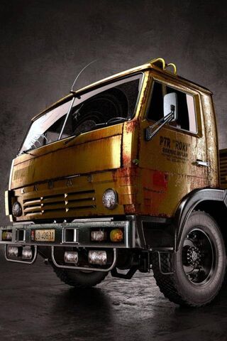 Rusty Road Warrior: The Vintage Truck