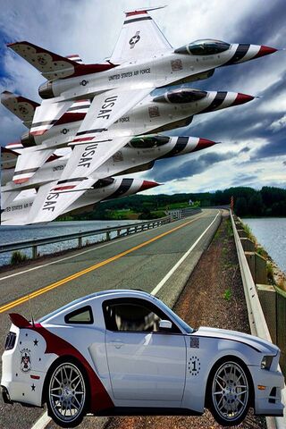 Thunderbird Dreams: A Fusion of Speed and Sky 🚗✈️
