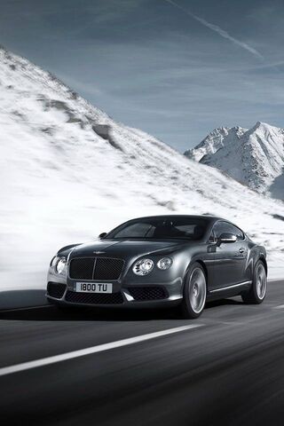Elegance on Ice: The Bentley Continental