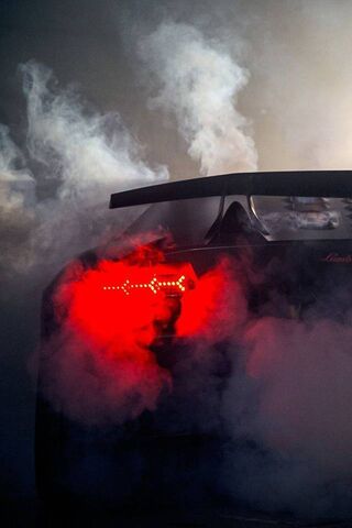 Lamborghini Burnout
