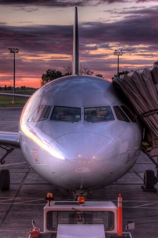 Ready for Takeoff: A Glimpse of Adventure ✈️🌅