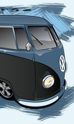 Download Volkswagen Type 2 Bus wallpapers for mobile phone free  Volkswagen Type 2 Bus HD pictures