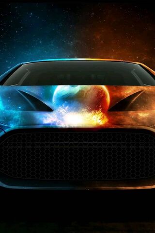 Cosmic Ride: The Universe on Wheels 🚗✨