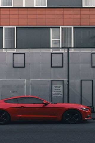Sleek Red Ride: A Modern Marvel 🚗❤️
